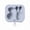 Gray, variant on Little Rabbit Duck Silicone Ice Cream Mold for Kids - DIY Ice Cream, Cheese Stick, and Pudding Popsicle Maker