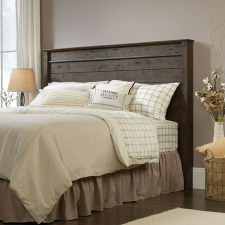 Sauder Carson Forge Full/Queen Panel Headboard, Coffee Oak Finish 