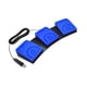 thumbnail image 4 of Pedal de tres pedales USB programable de 3 pedales para videojuegos de PC Azul, 4 of 9