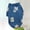 Dark Blue, variant on Dog Sweatshirt Cartoon Pattern Keep Warmth Two-leg Cute Pet Dogs Sweater Clothes for Festival-Green,XL
