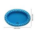 thumbnail image 1 of Dog Swimming Pool Floating Boat Pet Toy Inflatable Pet Floating Raft for Outdoor Water Games, 1 of 5