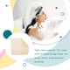 thumbnail image 5 of Bearachild Body Scrubber Limpiador de alta eficiencia Accesorio de baño Toallita para baño Juegos de accesorios de baño Blanco, 5 of 6