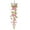 Light-Pink, variant on Luxtrada 41.3inch Artificial flower Silk Wisteria Vine Rattan Fake Wisteria Garland Hanging Flowers for Home Garden Party Wall Wedding Decor (White)