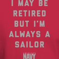 thumbnail image 3 of CafePress - Always A Sailor Dark T Shirt - Men's Classic Graphic Cotton T-Shirt, 3 of 4