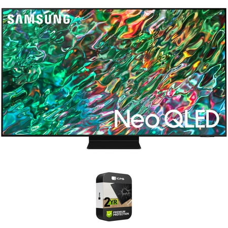 Samsung QN55QN90BA 55 inch Class Samsung Neo QLED 4K Smart TV 2022 Bundle with Premium 2 Year Extended Warranty
