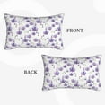 thumbnail image 4 of Kdxio Cotton Pillow Cases 16"x24" Pillowcases,Soft and Breathable Bedroom Pillow Cases-Orchids Flowers, 4 of 8