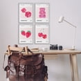thumbnail image 2 of Stupell Industries Groovy Pink Gallery Collection Fashion Painting Gray Framed Art Print Wall Art, 12 x 18, Set of 4, 2 of 8