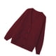 thumbnail image 3 of Suéter tipo cárdigan para mujer, estilo casual, de otoño, ligero y a la moda, con botones. Rojo, 3 of 8