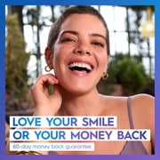 Crest 3DWhitestrips Anti-Aging Whitener At-Home Teeth Whitening Kit, 24 Treatments, 18 Levels Whiter