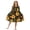 Brown Dog Paw Sunflower, variant on FKELYI Girls Crewneck Dress A-Line Tiered Swing Dress Purple Flower Bee Print Ruffle Long Sleeve Fall Sundress Midi Playwear for Party Birthday, 9-10 Y