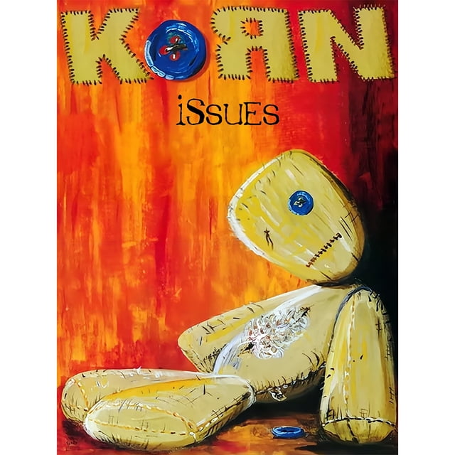 (Z708) (enviado con tubo papel) Póster pintura decorativa Grupo música Korn Bakersfield-Álbum música Serie abstracta Póster para el Pintura decorativa 30 * 40 CM