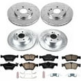 thumbnail image 3 of PowerStop Front and Rear Z23 Evolution Sport Carbon-Fiber Ceramic Brake Pad and Drilled & Slotted Rotor Kit Fits: MERCEDES-BENZ Select Models K4518, 3 of 10