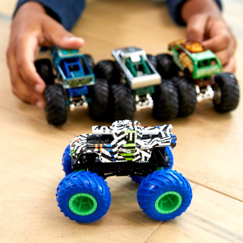 hot wheels monster truck 4 pack