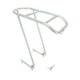 thumbnail image 1 of QualitChoice Bicycle Front Rack Luggage Touring Carrier Carrier Front Shelf Racks Silver 40x14x36.5cm, 1 of 6
