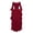 Red, variant on Victorian Dress Renaissance Women Gothic Witch Dress Wedding Dress for Halloween