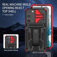 thumbnail image 5 of For Samsung A03s Case with Belt Clip Holster, Heavy Duty Military Grade Drop Protective, 360° Rotating Kickstand Shockproof TPU Shell Durable Rugged Cover For Samsung Galaxy A03s, Black, 5 of 15