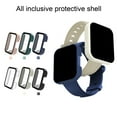 thumbnail image 1 of Protective Shell Ergonomic Anti-fall PC Watch Full Edge Glass Screen Protector Case for Redmi Watch 2, 1 of 8