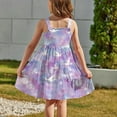 thumbnail image 6 of XUNKUSGA Toddler Girl Summer Dresses Casual Sleeveless Button Down Beach Dresses Graphic/Tie Dye Sundresses Swing Flowy Tiered Midi Sundress with Pockets 2-12 Years, 6 of 6