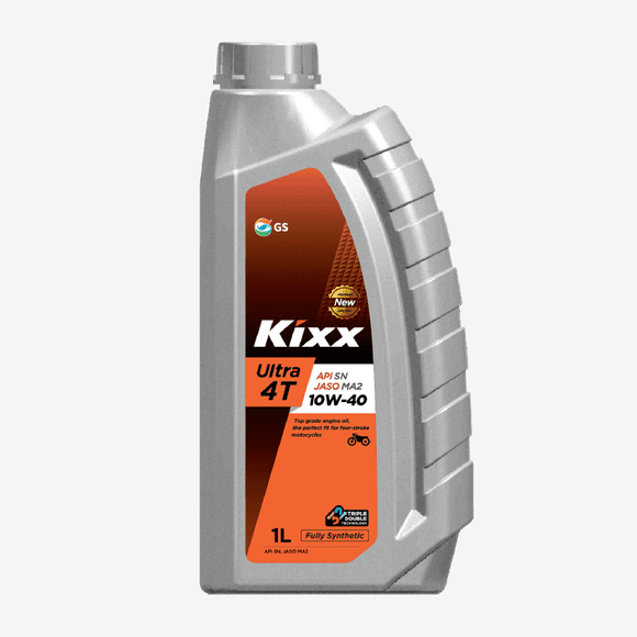 Aceite para Motocicleta Sintético Kixx Ultra 4t SN/MA2 10W-40 1l