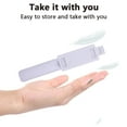 thumbnail image 3 of Retractable Selfie Stick Tripod with Detachable Bluetooth Wireless Remote Phone Holder-White, 3 of 5
