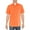 Orange, variant on Mens Cotton Short Sleeve Button-Down Shirt