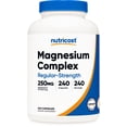 thumbnail image 1 of Suplemento Nutricost Magnesium Complex 250 mg 240 cápsulas, 1 of 5