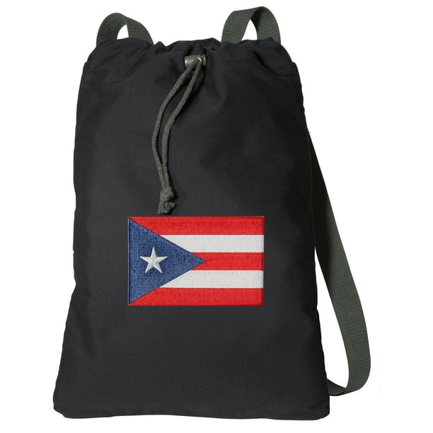 Broad Bay Cotton Canvas Puerto Rico Backpack Natural Cotton Puerto