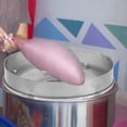 thumbnail image 1 of OULII 1Set Cotton Candy Machine Cover in Stainless Steel with Mesh Design for Candy Making Efficiency, 1 of 8