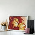 thumbnail image 4 of The Lion King Diamond Art Kits for Adults Diamond Art Gem Art Painting Full Drill Round Art Gem Painting Kit for Home Wall Decor, 4 of 6