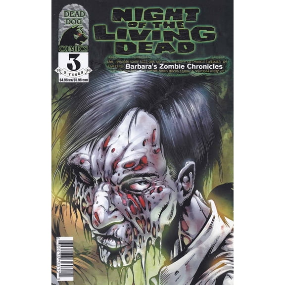 Night of the Living Dead: Barbara's Zombie Chronicles #3A VF ; Dead Dog Comic Book