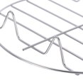 thumbnail image 5 of Unique Bargains Silver Round Baking Rack Cooling Cooking Rack 6.63' Stainless Steel Rust Free, 5 of 5