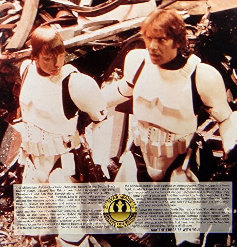 Star Wars Collector Series Han & Luke Stormtrooper Figures 1996 Kenner #27867