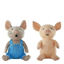 If You Give Mouse Cookie & Pig A Pancake Set Of 2 Plush Kohl’s Soft Stuffed New