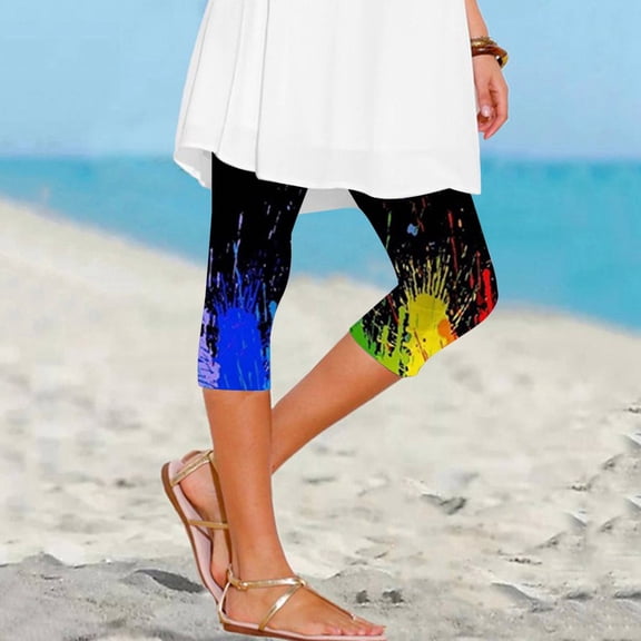 Women's Leggings, Leggings For Womens Summer Casual Sports Yoga Pants Tight Cropped Pants,Women's Legging L