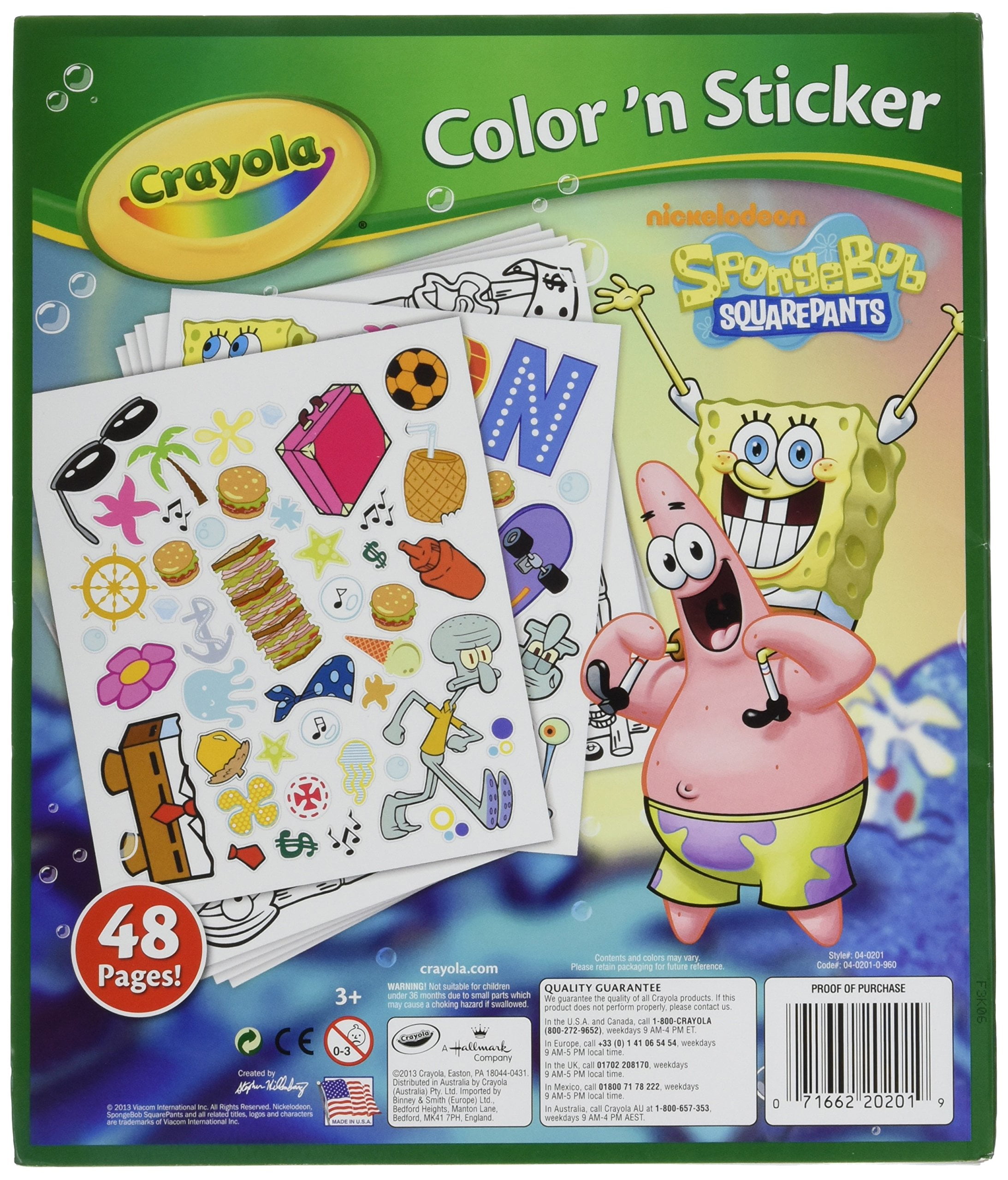 Crayola Giant Coloring Pages Spongebob Squarepants - Shop by Brand | Moana coloring pages, Coloring pages, Disney : 18 giant pages to color, each 12.75 x 19.5.