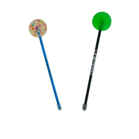 

Friction Mallet Set with Thick Birthday Party and Large Cetacean Nation Mallets. Includes 2 Mallets/Great for Creating New Sounds