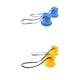 thumbnail image 1 of Entrenamiento de de jardín de infantes de plástico, zancos para caminar, libre, regalos divertidos para niños 2 pares amarillo azul, 1 of 9
