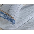 thumbnail image 4 of Ambesonne Marine Quilted Bedspread Set 3 Pcs, Holiday Seaman Ocean, King Size, Taupe Cream Navy Blue, 4 of 5