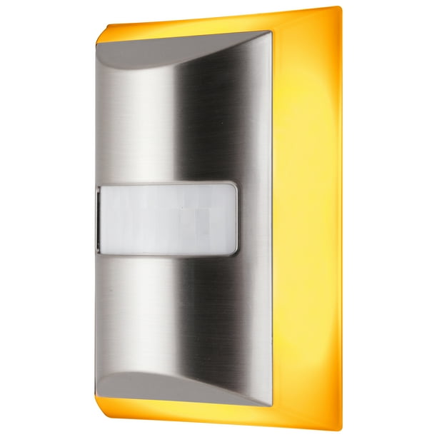 GE SleepLite LED Night Light, PlugIn, Amber Glow, MotionSelect