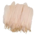 thumbnail image 1 of 50 plumas de ganso, plumas naturales, plumas decorativas, plumas decorativas, Rosa claro, 1 of 7