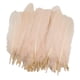 thumbnail image 1 of 50 piezas de plumas de ganso naturales de 5 a 8 pulgadas para manualidades y decoración de ropa. Rosa claro, 1 of 7