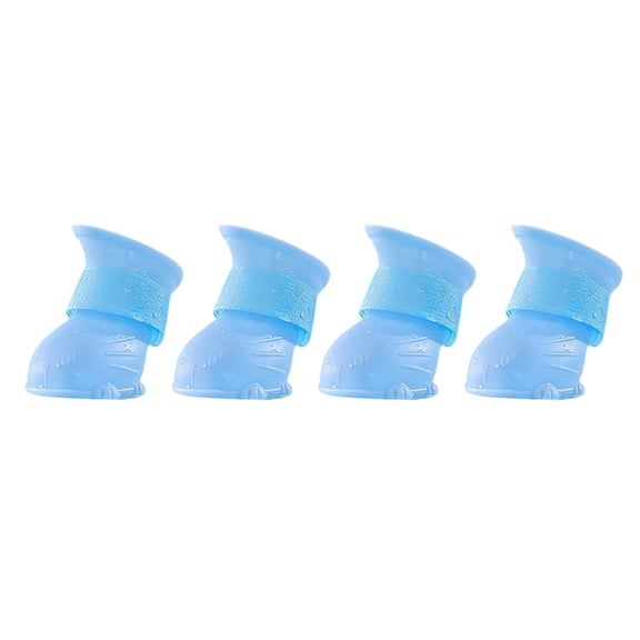 Water Proof Snowproof Foot Covers for All-Season Protective Dog and Cat Boots for Hot Pavement Outdoor Use with Easy Clean Non- Wear- Design