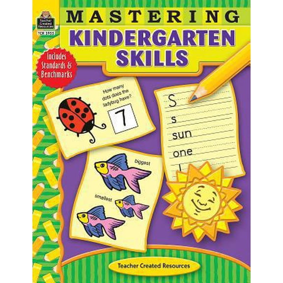 Pre-Owned Mastering Kindergarten Skills (Paperback) 1420639552 9781420639551