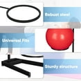 thumbnail image 3 of Yoga Ball Holder 3 Tiers Exercise Ball Holder Stability Ball Rack Gym Storage Rack Vertical Storage for Home and Commercial Gym, 3 of 7