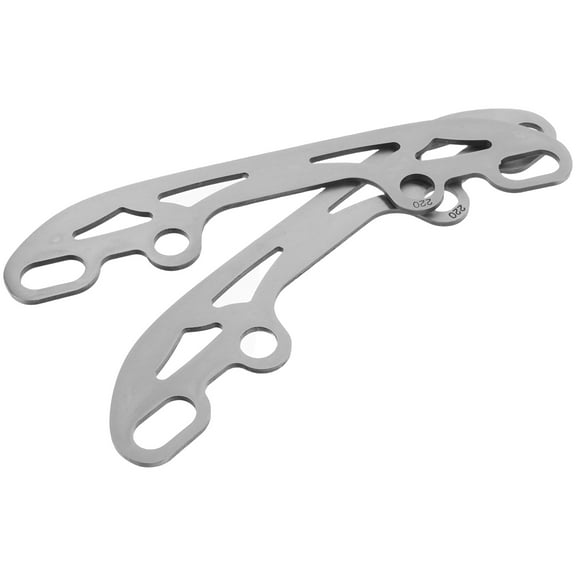 2pcs Ice Blades Stainless Steel Ice Skates Blades Free Skate Blades For Roller Skates Roller Skate Blades For Ice Hockey Smooth Skating Ice Skates Supplies