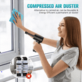 thumbnail image 2 of 2X Compressed Air Duster-51000RPM-Keyboard-Cleaner - Good Replace Compressed Air Can - Reusable No Canned Air Duster, 2 of 5