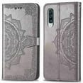 thumbnail image 3 of Dteck Magnetic Shock-Proof Premium PU leather wallet Case with Kickstand and Flip Cover For Samsung Galaxy A50 (6.4 inch), Gray, 3 of 3