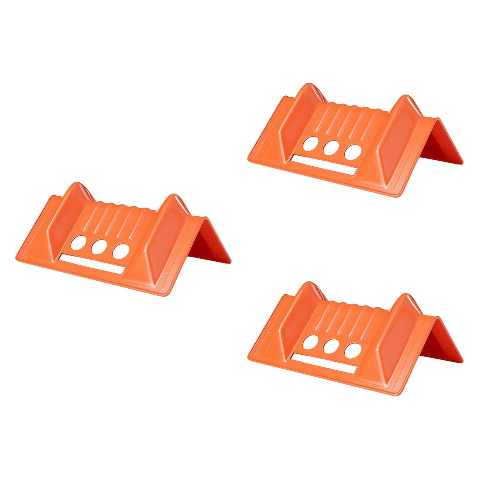 Dualoai Edge Corner Protectors Reliable for Trucking Board Tie Down Ratchet Shipping 3pcs