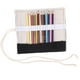 thumbnail image 2 of Estuche para de lona, ​​organizador de soporte para bolsa enrollable con cuaderno para estudiantes, oficina de la escuela Zulema Lienzo Lápiz Envoltura, 2 of 8