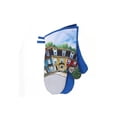 thumbnail image 1 of IH Casa Decor Oven Mitts 2 Pcs Whimsical Rowhouse - Ensemble De 2, 1 of 2